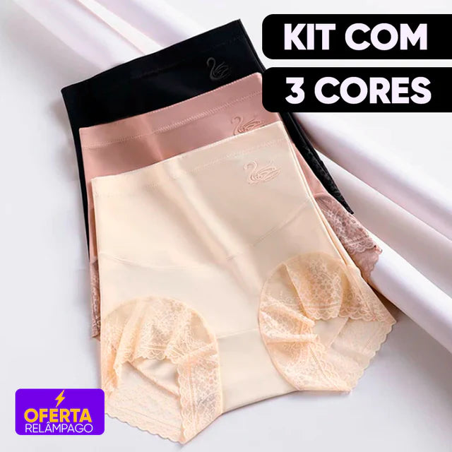 Kit 3 Calcinhas Maximus Modeladoras + 2 Brindes -  FRETE GRÁTIS!