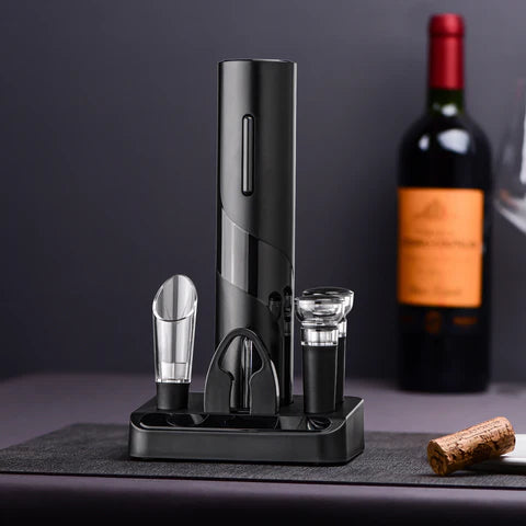 Abridor de Vinho Elétrico Automático  +3 brindes (BLACK FRIDAY)