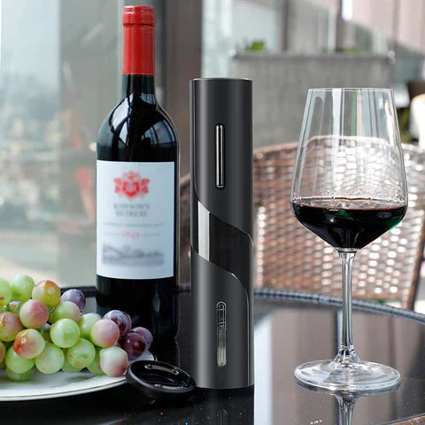 Abridor de Vinho Elétrico Automático  +3 brindes (BLACK FRIDAY)