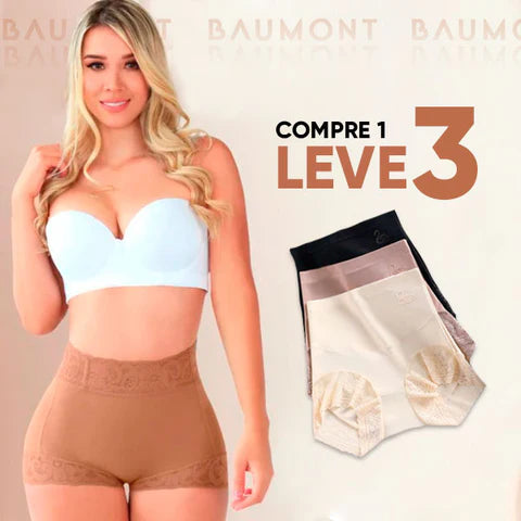 Kit 3 Calcinhas Maximus Modeladoras + 2 Brindes -  FRETE GRÁTIS!