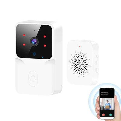 Campainha com Câmera Eletrônica Sem Fio Wifi - Armazenamento Nuvem
