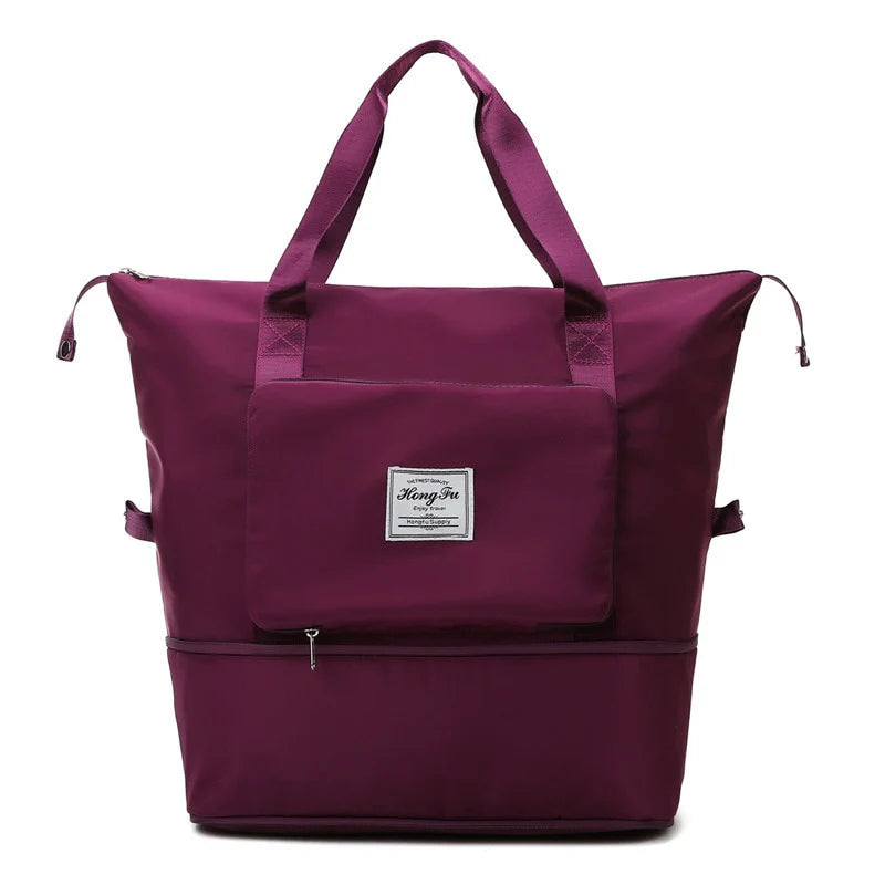 BOLSA DE VIAGEM EXPANSÍVEL, DOBRÁVEL E IMPERMEÁVEL - TripBag™ - FRETE GRÁTIS!