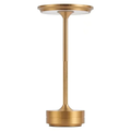 Luminária de Mesa LED Sem Fio Metal Recarregável