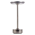 Luminária de Mesa LED Sem Fio Metal Recarregável