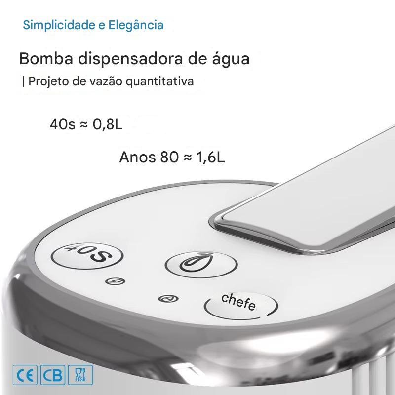 Dispensador de Água Elétrico Dobrável Automático - (BLACK FRIDAY)