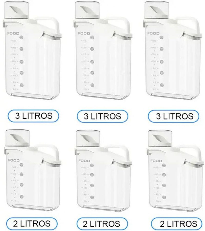 Kit Dispenser SAVEFOOD - Dispensador e Organizador de Alimentos.