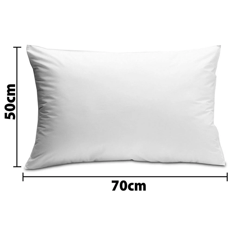 Kit 4 Travesseiros Antialérgicos Macio e Resistente | Nuvem de Conforto + Frete Grátis