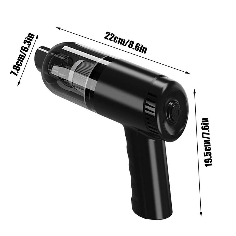 Wireless Car Vacuum Cleaner Hand Vacuum-powerful Car 9000Pa USB Detachable Handheld Vacuum Washable Vacuum Cleaner Cordless