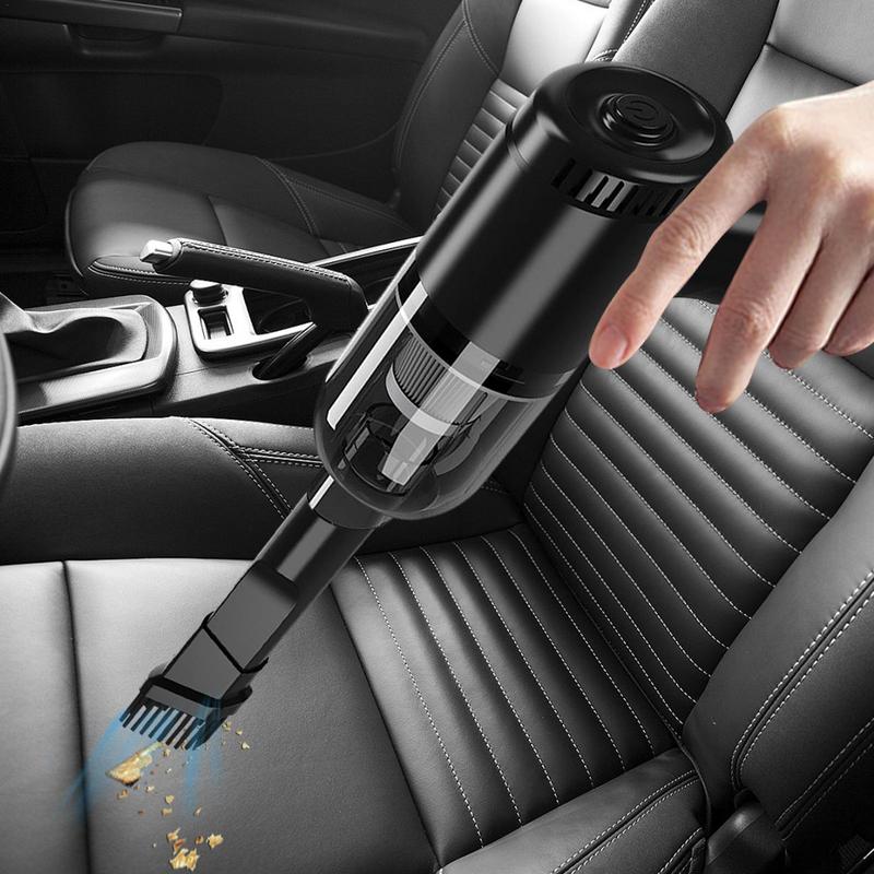 Wireless Car Vacuum Cleaner Hand Vacuum-powerful Car 9000Pa USB Detachable Handheld Vacuum Washable Vacuum Cleaner Cordless